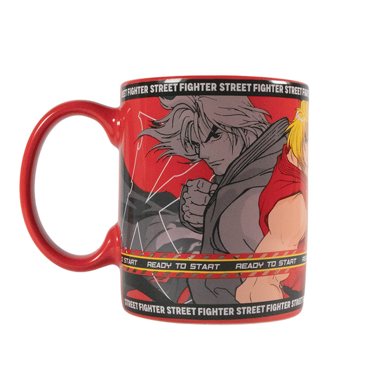 TAZA DUO KEN Y HONDA