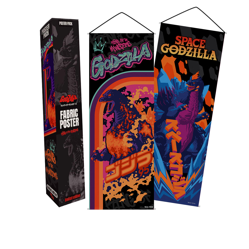 Geek Lab - Póster Colgante De Tela - Godzilla