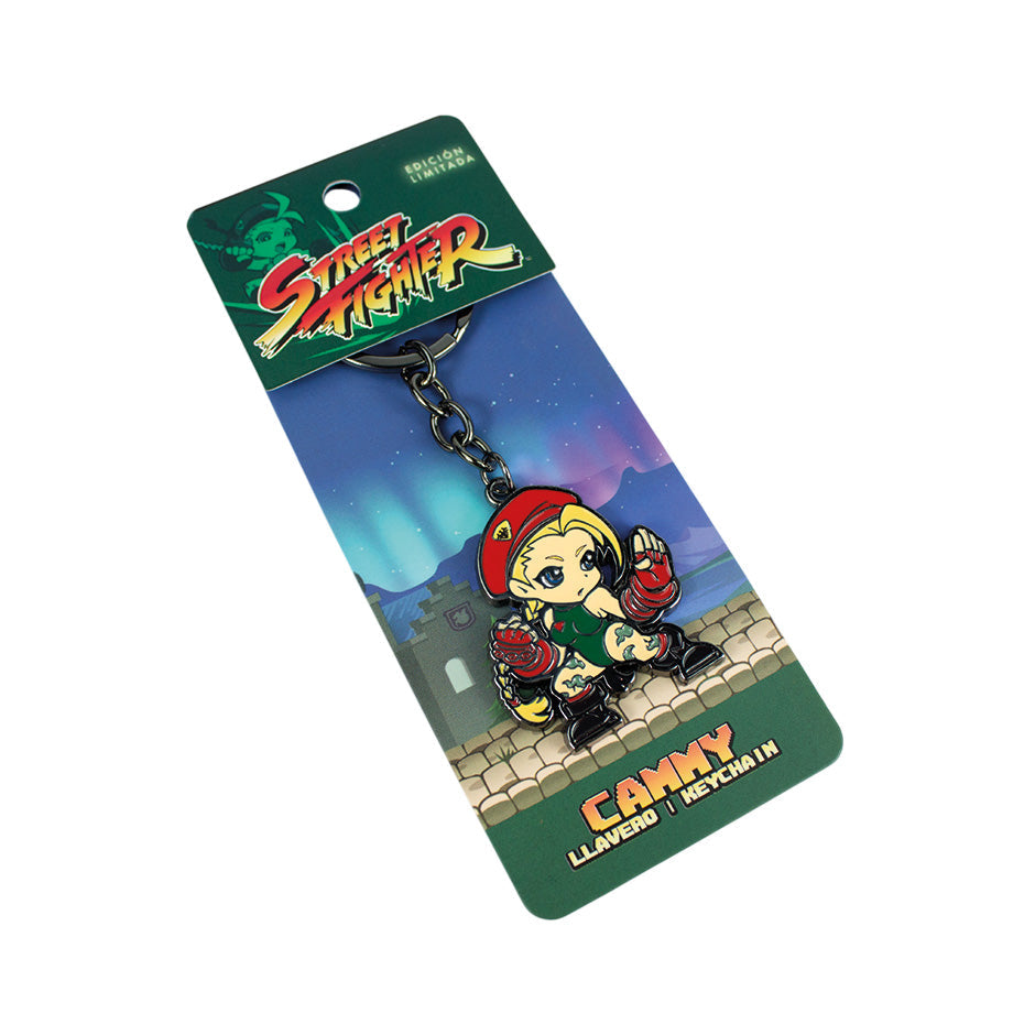 GEEKLAB - LLAVERO CAMMY EDICION LIMITADA - STREET FIGHTER