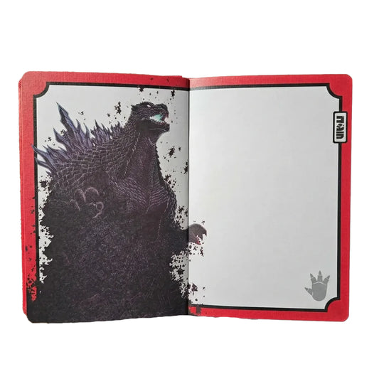 Geek Lab – Libreta Premium Textura Cuero – Godzilla