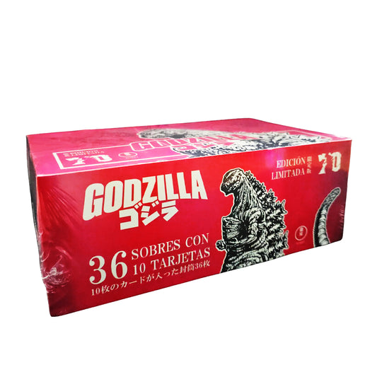 Geek Lab – Tarjetas Coleccionables – Godzilla Caja Con 36 Sobres