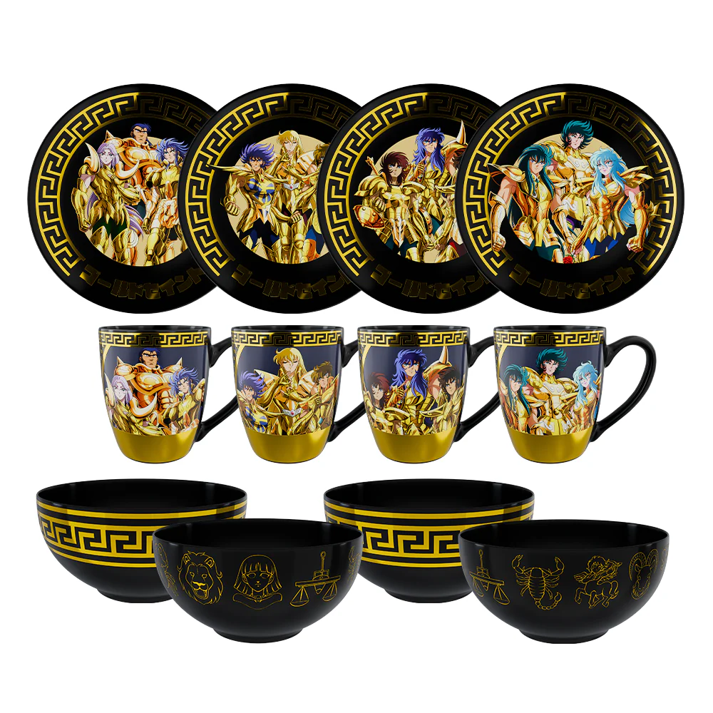 SET VAJILLAS 12PZ CABALLEROS