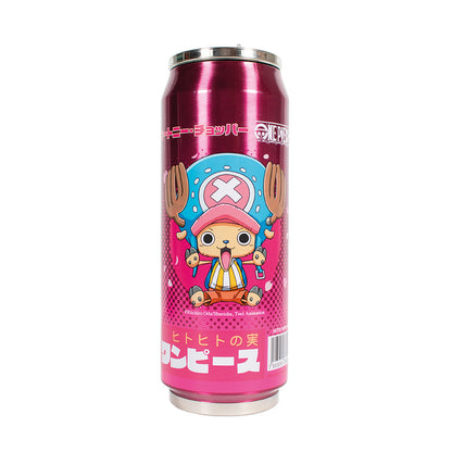 GEEKLAB - TERMO LATA  TONY TONY CHOOPER DEVIL FRUIT HITO HITO NOMI ACERO INOXIDABLE 520 ML - ONE PIECE