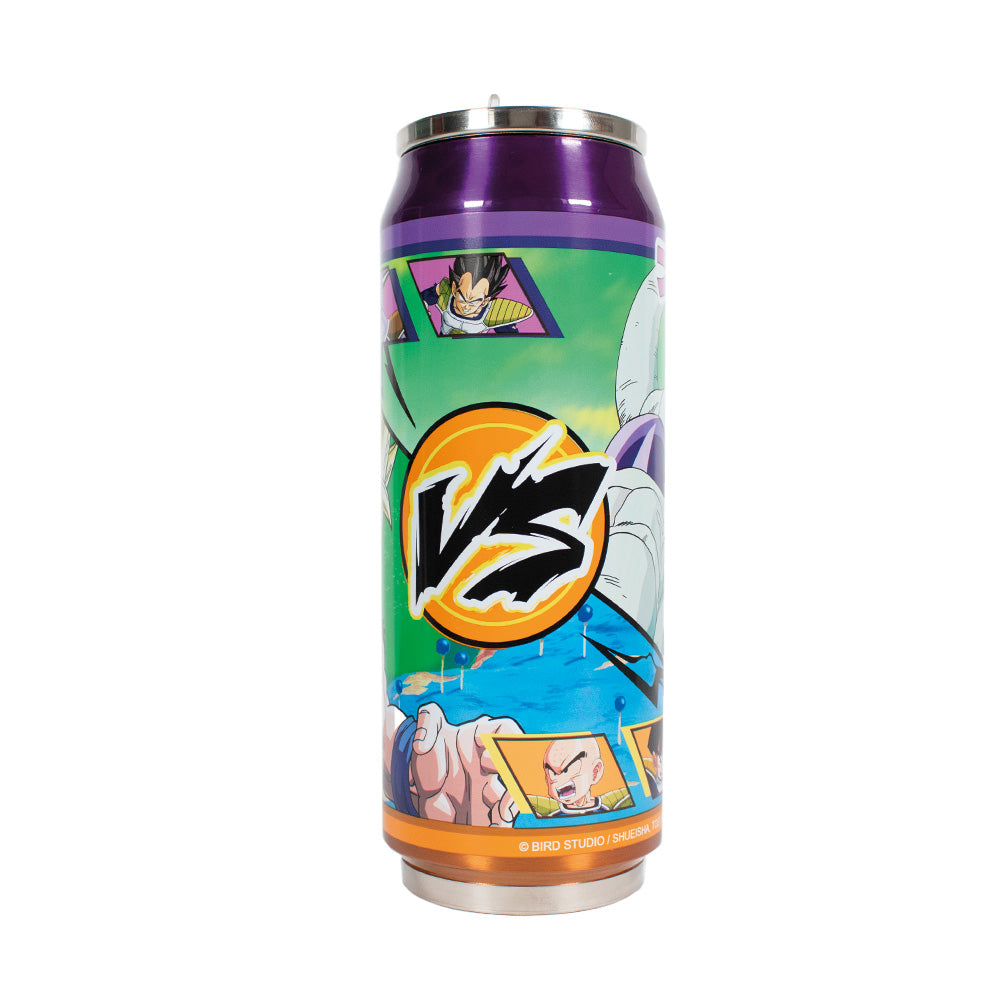 GEEKLAB - TERMO LATA GOKU SUPER SAIYAN VS FREEZER ACERO INOXIDABLE 520 ML - DRAGON BALL Z