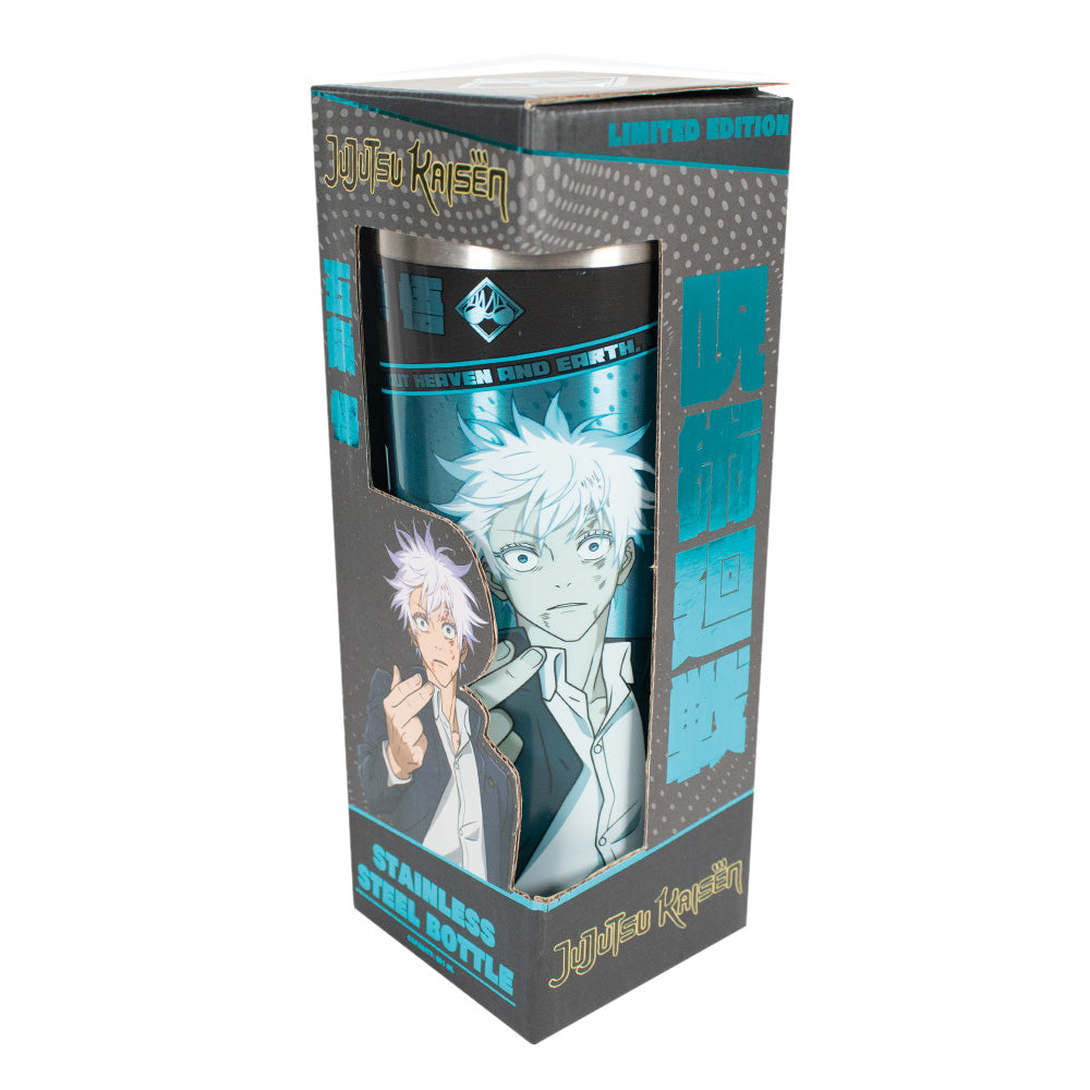 GEEKLAB - TERMO SATORU GOJO 591 ML ACERO INOXIDABLE - JUJUTSU KAISEN