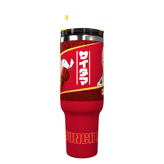 Termo Jumbo 1.1lt One Punch Man - Saitama El Calvo con Capa