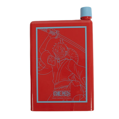 GEEKLAB - BOTELLA PLANA - LUFFY WANO EDICIÓN LIMITADA - ONE PIECE