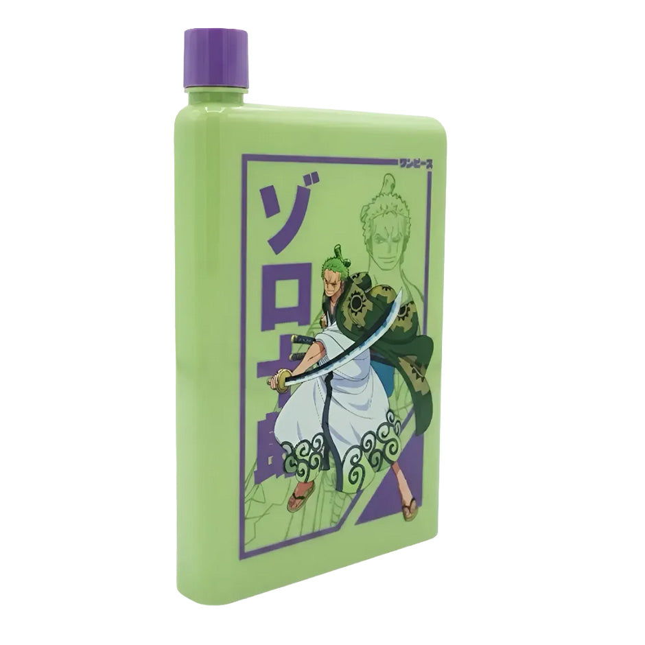 GEEKLAB - BOTELLA PLANA - ZORO WANO -ONE PIECE
