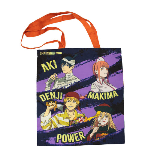 Geek Lab - Bolsa De Tela Chainsaw Man Time To Halloween - Chainsaw Man