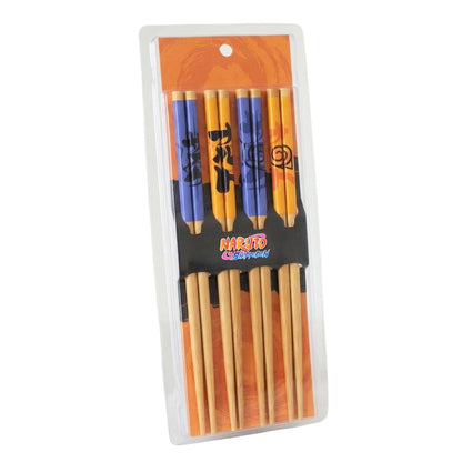 GEEKLAB - PALILLOS CHINOS - NARUTO SHIPPUDEN SET DE 4 PZS