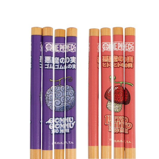 GEEKLAB - PALILLOS CHINOS - ONE PIECE SET DE 4 PZS