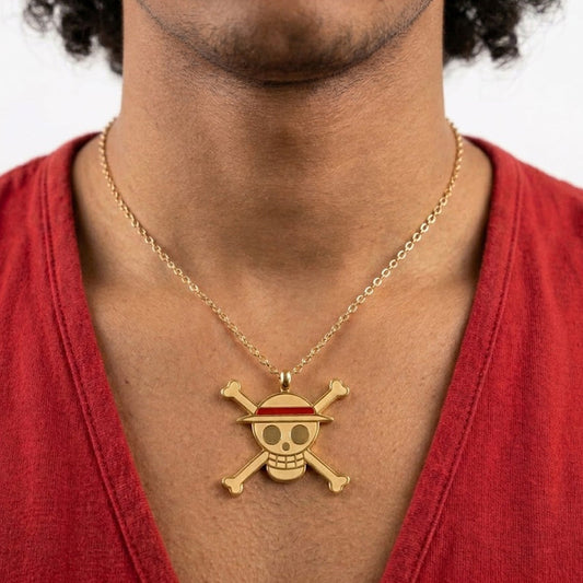 GEEKLAB - COLLAR ACERO INOXIDABLE - MONKEY D. LUFFY - ONE PIECE