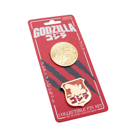 GEEKLAB - PINES GODZILLA SET DE 2 PZS EDICION LIMITADA