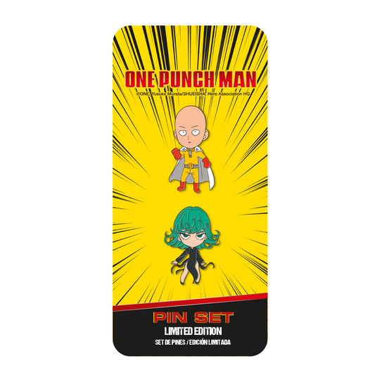 GEEKLAB - PINES ONE PUNCH MAN SET DE 2 PZS EDICION LIMITADA