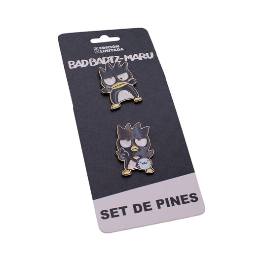GEEKLAB - PINES BAD BATZ MARU SET DE 2 PZS - SANRIO