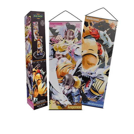 Geek Lab - Póster Colgante De Tela – Digimon