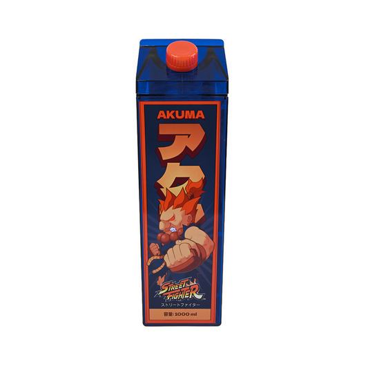 GEEKLAB - BOTELLA CUADRADA - AKUMA - STREET FIGHTER