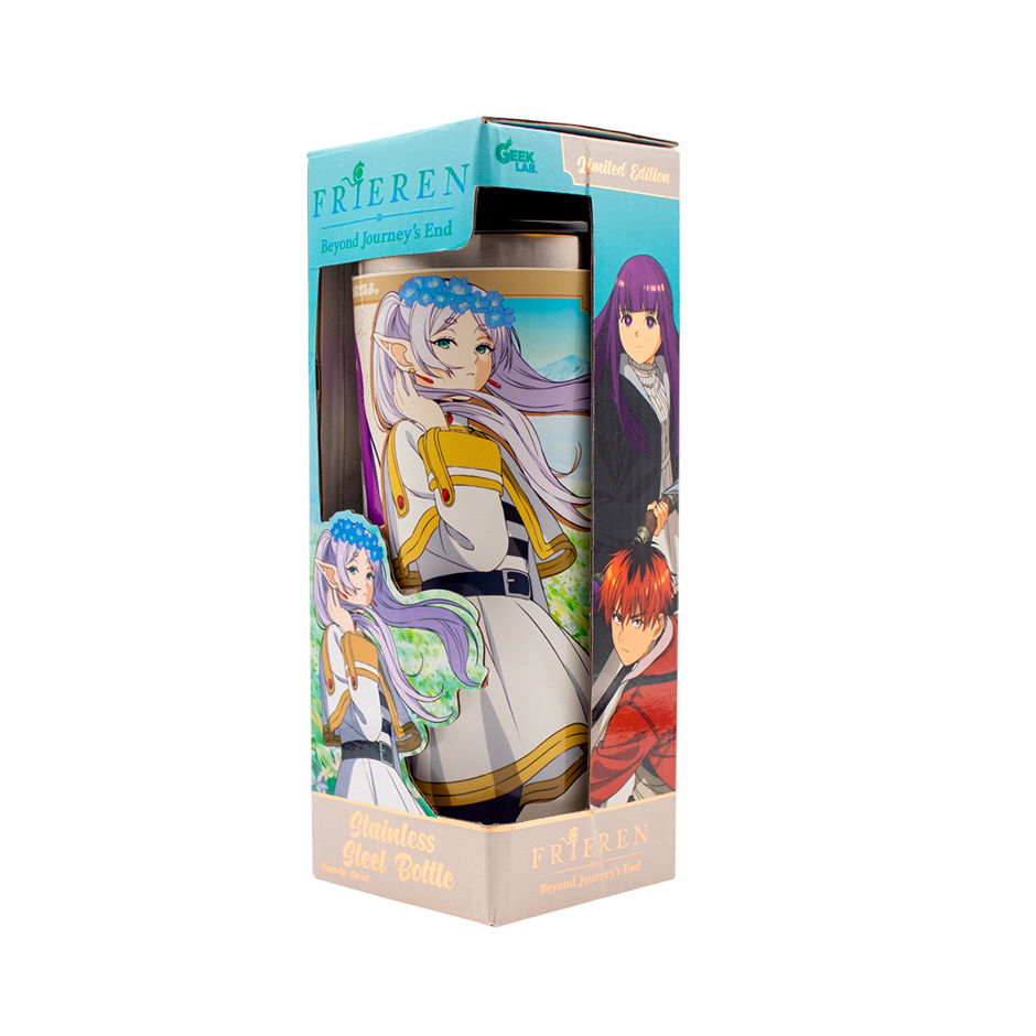 GEEKLAB - TERMO 590 ML - FRIEREN NEW PARTY EDICION LIMITADA