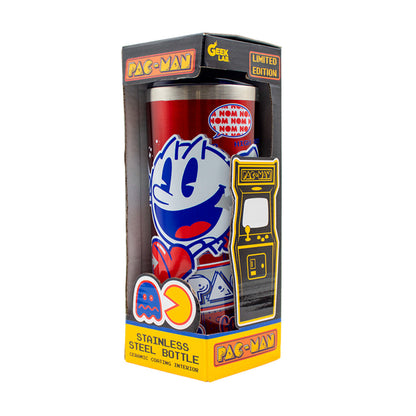 GEEKLAB - TERMO 590 ML - PAC-MAN LEVEL 256 EDICION LIMITADA