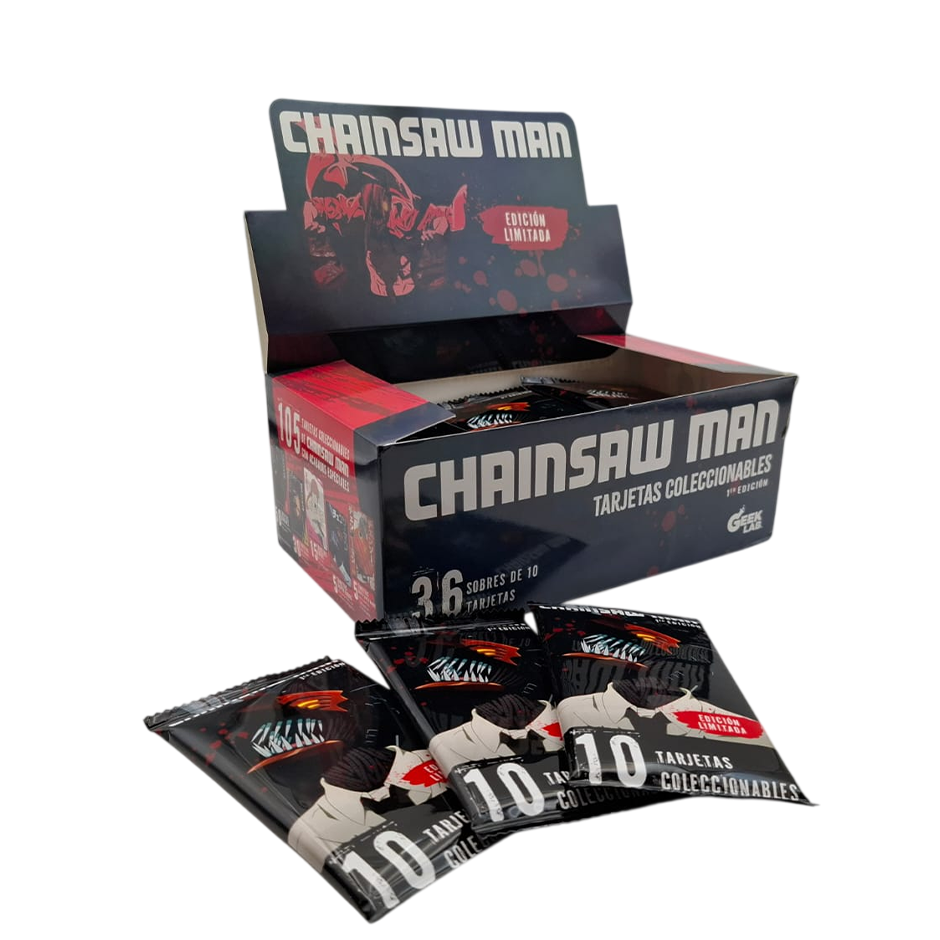 TARJETAS COLECCIONABLES CHAINSAW MAN