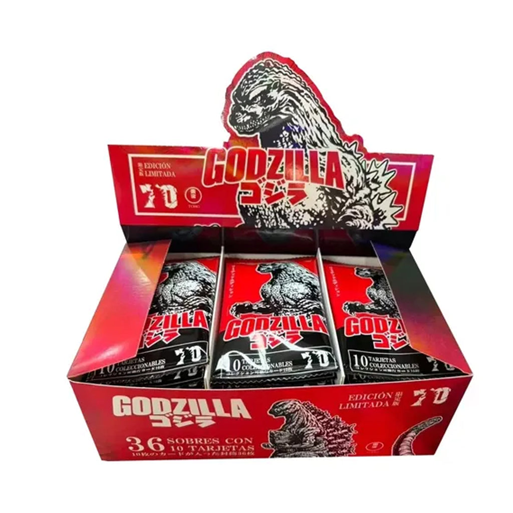Geek Lab – Tarjetas Coleccionables – Godzilla Caja Con 36 Sobres
